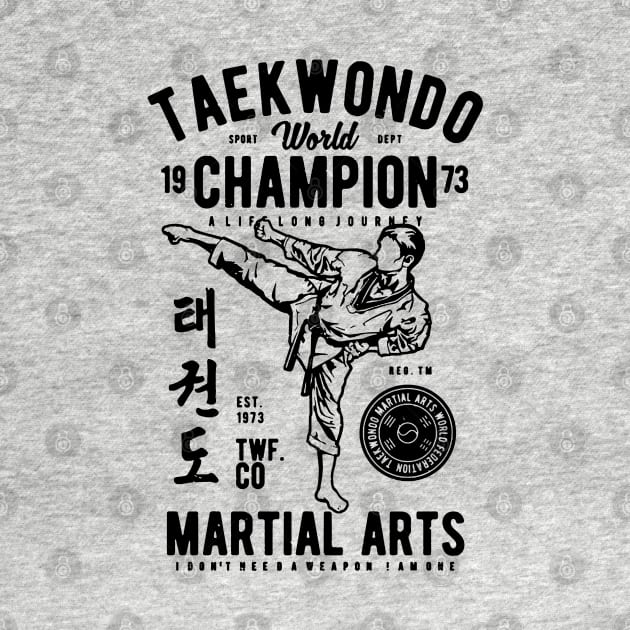 Taekwondo World Champion by JakeRhodes